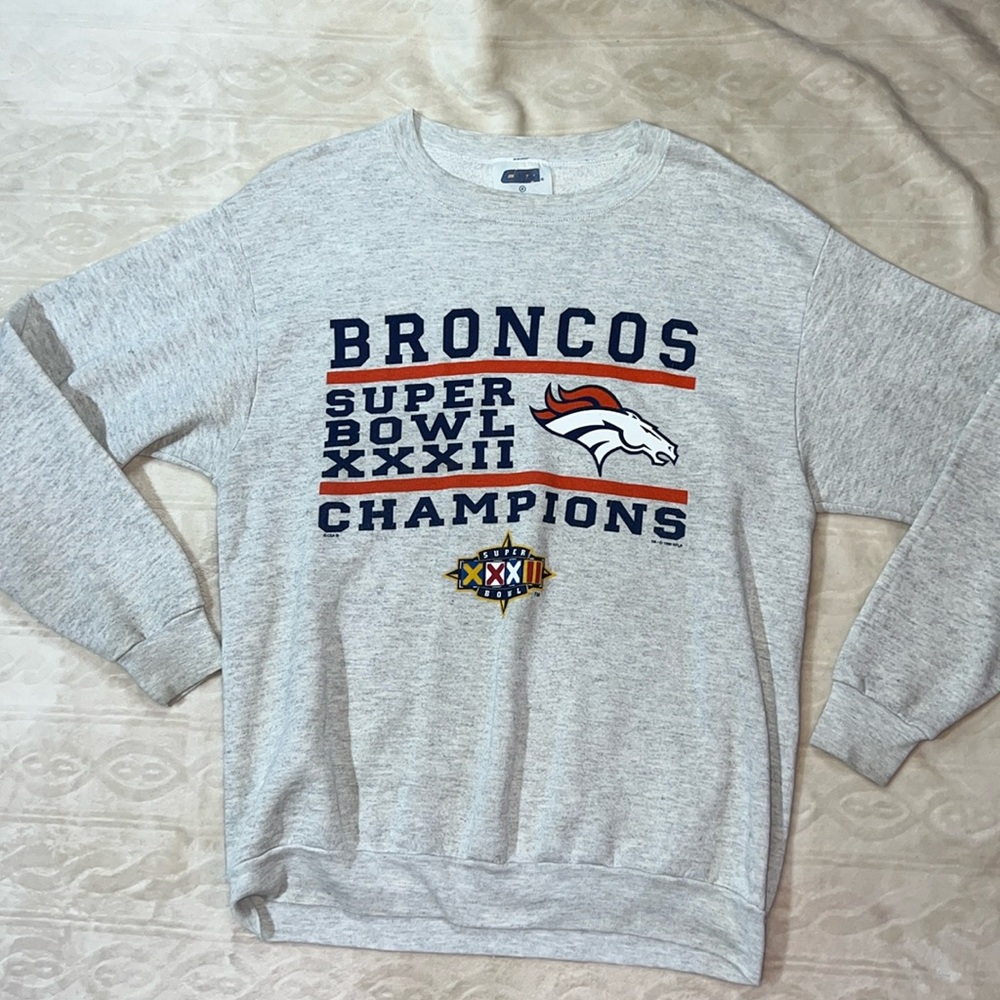 Vintage Broncos Super Bowl XXXII Crewneck Sweatshirt 1998